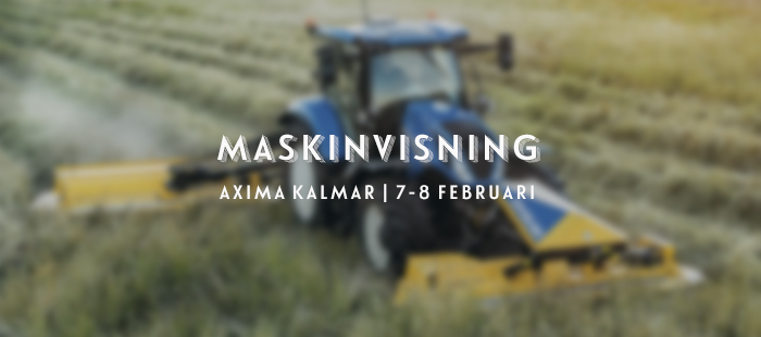 Maskinvisning Axima Kalmar 2020