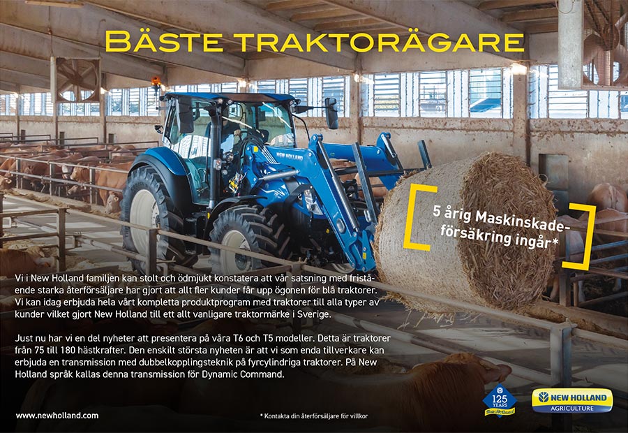 Bäste traktorförare New Holland