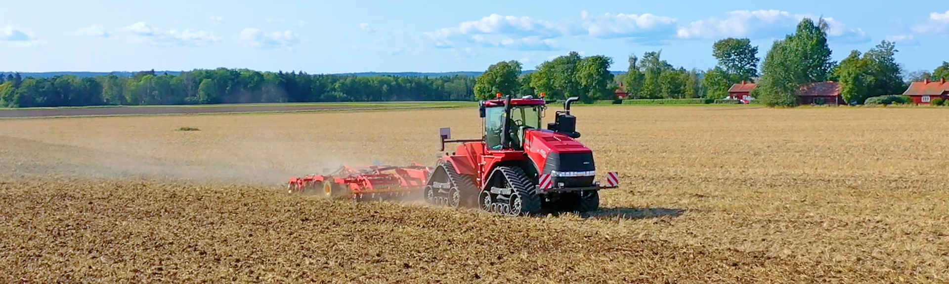 Bytte konventionell hjultraktor mot midjestyrd bandtraktor! | Case IH Quadtrac 540 CVX