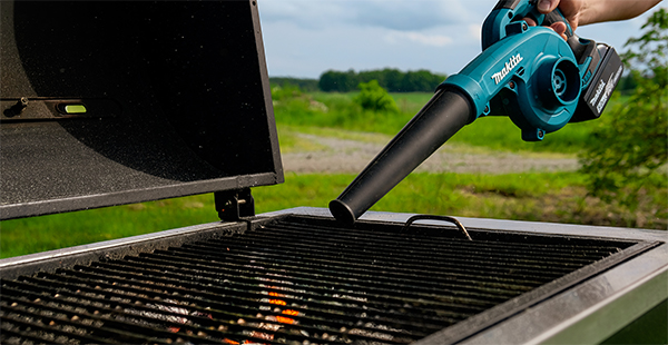 Makita lövblås och grill