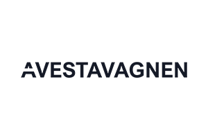 svart text avestavagnen