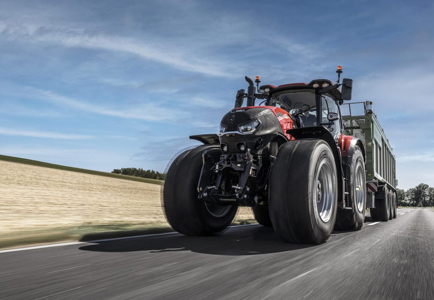 Case IH demo på Öland: Uppkopplad maskinpark